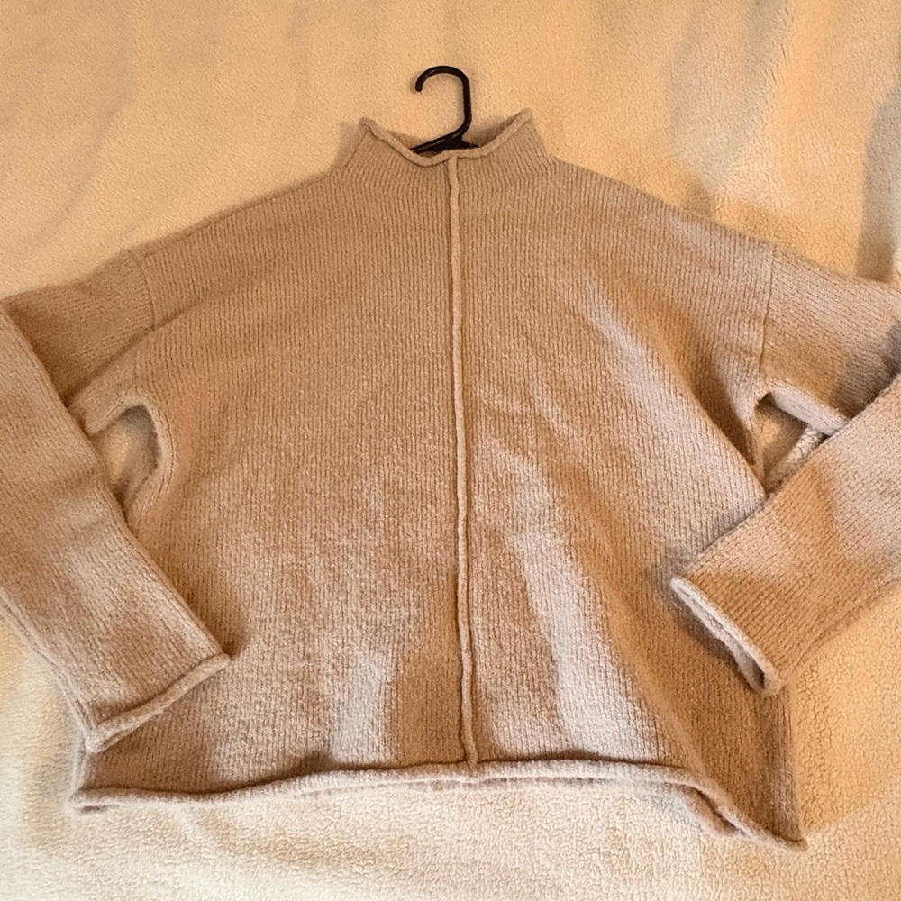 Cozy Cream Turtleneck Sweater